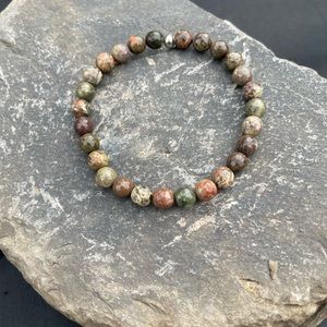 Natural Stone Bracelet - Agate